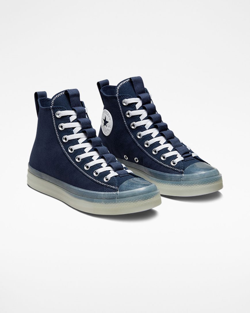 Tenisky Vysoke Converse Chuck Taylor All Star CX Explore Panske Obsidian Biele | SK FYKJU7